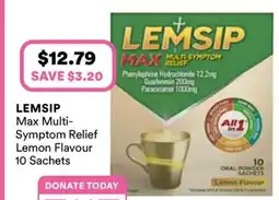 Priceline Lemsip Max Multi-Symptom Relief Lemon Flavour offer