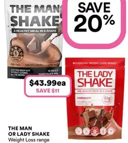 Priceline The man or lady shake chocolate offer