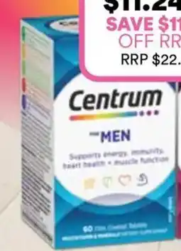 Priceline Centrum for Men offer