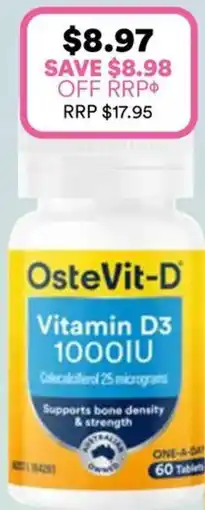 Priceline Ostevit D Vitamin D 1000IU offer