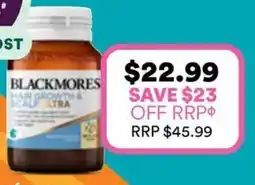 Priceline Blackmores Hair Growth & Scalp Ultra offer