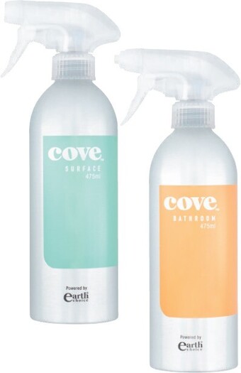 Coles Cove by Earth Choice Surface, Bathroom or Glass Cleaner 475mL offer