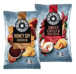 IGA Red Rock Deli Chips 150‑165g Selected Varieties offer
