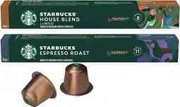 IGA Starbucks by Nespresso Coffee Capsules Selected Varieties offer