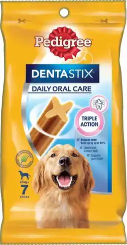 IGA Pedigree Dentastix Daily Oral Care Selected Varieties offer