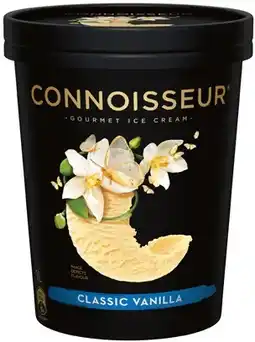 IGA Connoisseur Gourmet Ice Cream Selected Varieties offer
