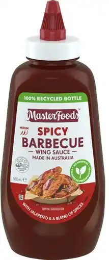 IGA MasterFoods Barbecue Squeezy Sauce offer