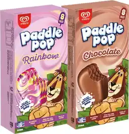 IGA Streets Paddle Pop Selected Varieties offer