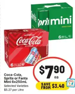 IGA Coca‑Cola, Sprite or Fanta Mini offer