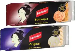 IGA Fantastic Rice Crackers Selected Varieties offer