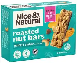 IGA Nice & Natural Nut Bars Selected Varieties offer