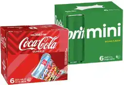 IGA Coca‑Cola Mini Selected Varieties offer