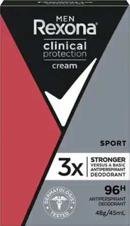 IGA Rexona Clinical Protection Antiperspirant Deodorant Selected Varieties offer