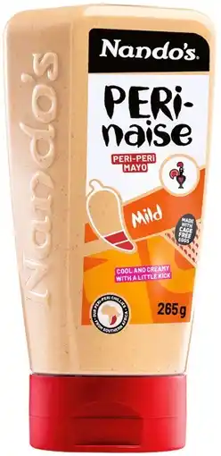 IGA Nando’s Perinaise Peri‑Peri Mayo Selected Varieties offer