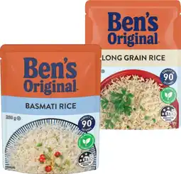 IGA Ben’s Original Plain Rice Selected Varieties offer