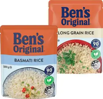 IGA Ben’s Original Plain Rice Selected Varieties offer