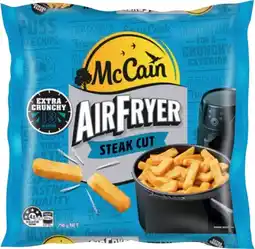 IGA McCain Air Fryer Chips 750g or Hash Brown 525g Selected Varieties offer
