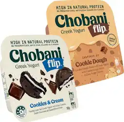 IGA Chobani Flip Greek Yogurt Selected Varieties offer