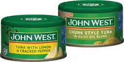 IGA John West Tuna Selected Varieties offer