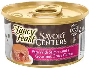 IGA Purina Fancy Feast Savory Centers Wet Cat Food Selected Varieties offer