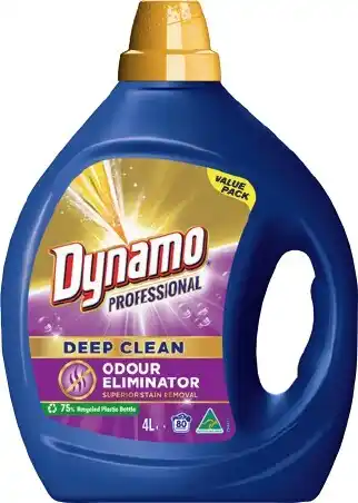 IGA Dynamo Professional Laundry Liquid Selected Varieties offer