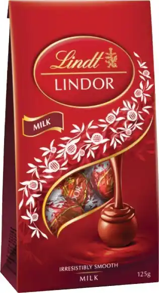 IGA Lindt Lindor Chocolate Bag 123‑125g Selected Varieties offer