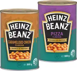 IGA Heinz Beanz or Spaghetti 300g Selected Varieties offer