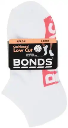 IGA Bonds Women’s Low Cut Socks Selected Varieties offer