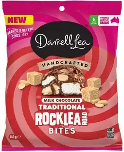 IGA Darrell Lea Traditional Rocklea Road Milk Chocolate Bites offer