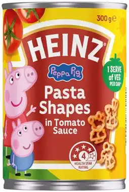 IGA Heinz Pasta Shapes Selected Varieties offer