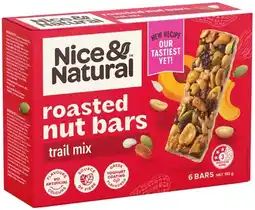IGA Nice & Natural Nut Bars Selected Varieties offer