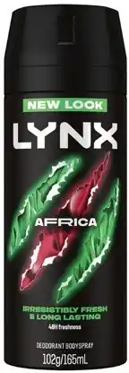 IGA Lynx Antiperspirant or Deodorant 165mL Selected Varieties offer