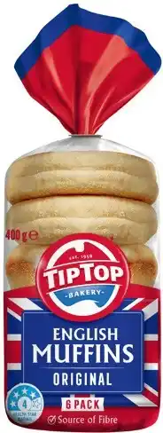 IGA Tip Top Muffins Selected Varieties offer