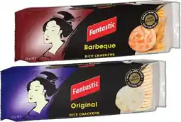 IGA Fantastic Rice Crackers Selected Varieties offer