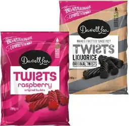 IGA Darrell Lea Liquorice Share‑280g Selected Varieties offer