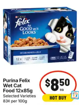 IGA Purina Felix Wet Cat Food offer