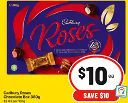 IGA Cadbury Roses Chocolate Box offer