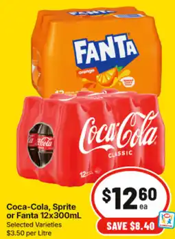 IGA Coca-Cola, Sprite or Fanta offer