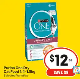 IGA Purina One Dry Cat Food offer