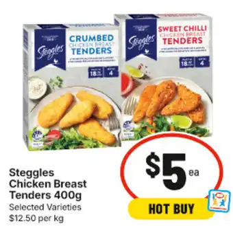 IGA Steggles Chicken Breast Tenders offer