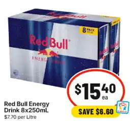 IGA Red Bull Energy Drink offer