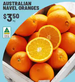 IGA Navel oranges offer
