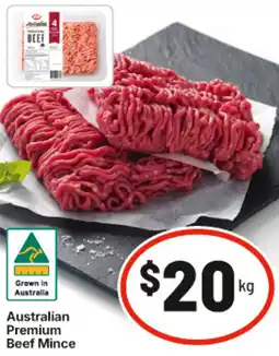 IGA Beef Mince offer