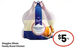 IGA Steggles Whole Family Roast Chicken offer
