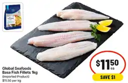 IGA Global Seafoods Basa Fish Fillets offer