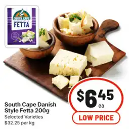 IGA South Cape Danish Style Fetta offer