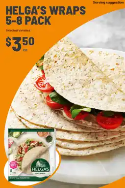 IGA Helga's wraps offer