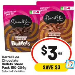 IGA Darrell Lea Chocolate Bullets Share offer