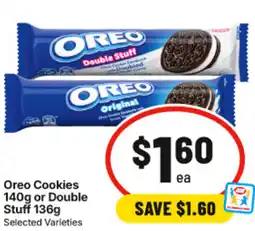 IGA Oreo Cookies or Double Stuff offer