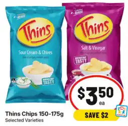 IGA Thins Chips offer